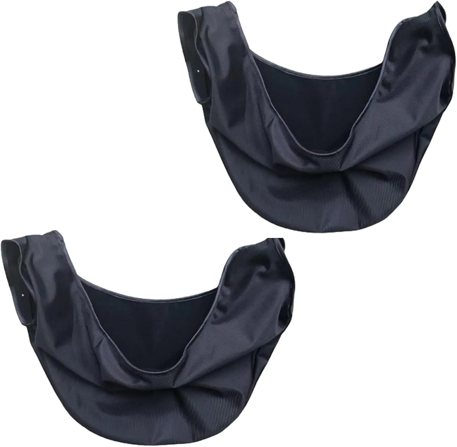 2 Pack Bowling Polisher Bag Cleaner Holder - Washable Microfiber Towel