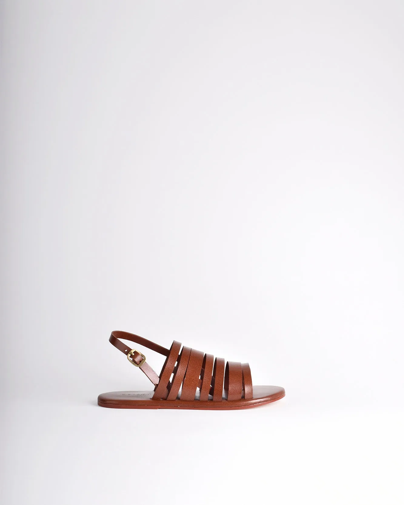 Ankle Strap Sandals Tan