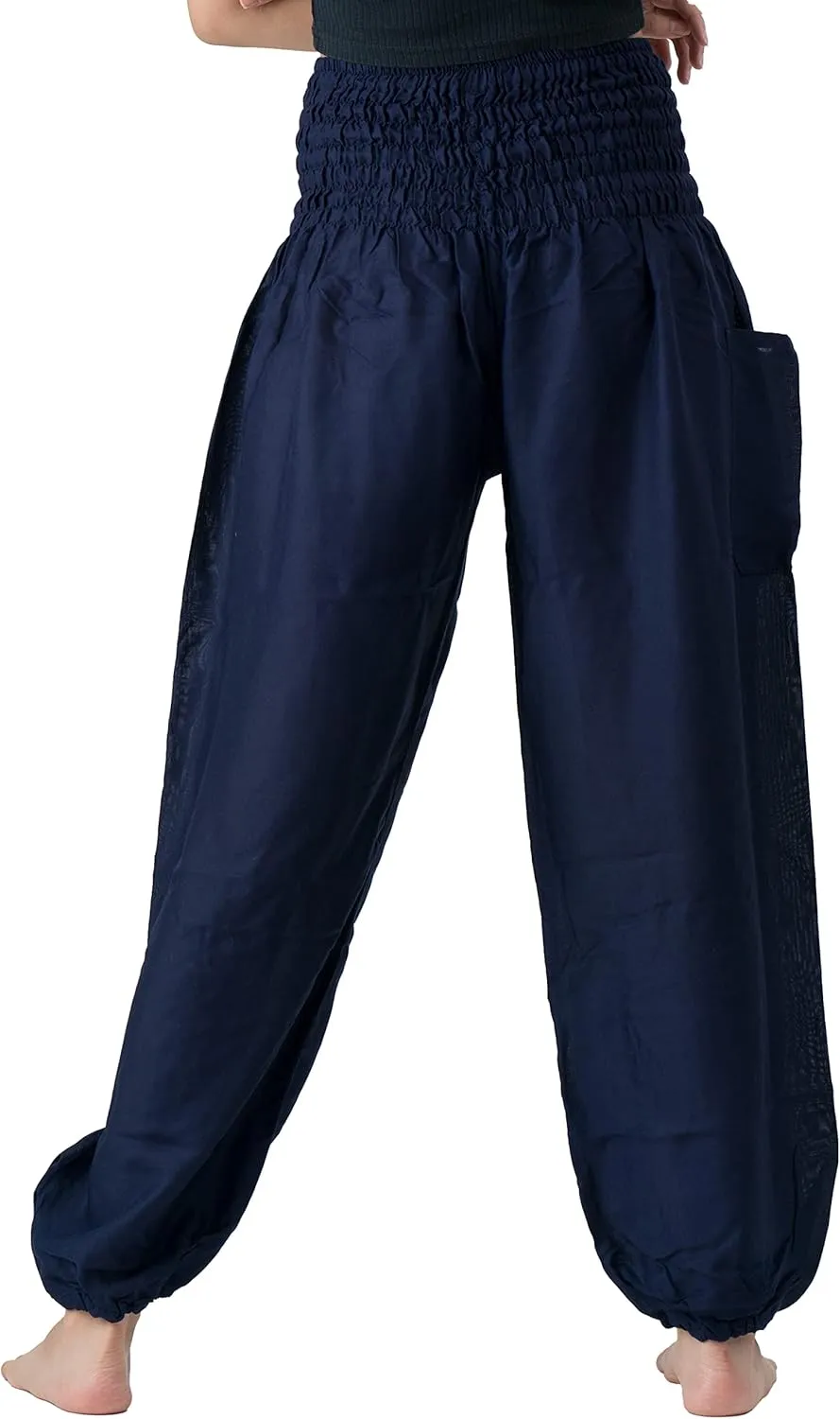 B BANGKOK PANTS Harem Pants Women Yoga Boho Clothes with Pockets