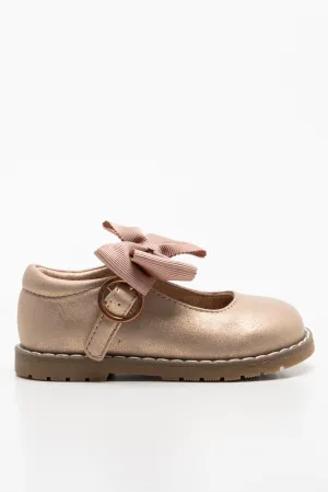 Bow Shoe Dusty Pink