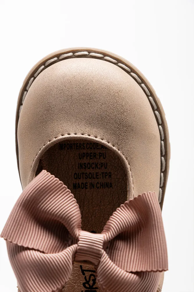 Bow Shoe Dusty Pink