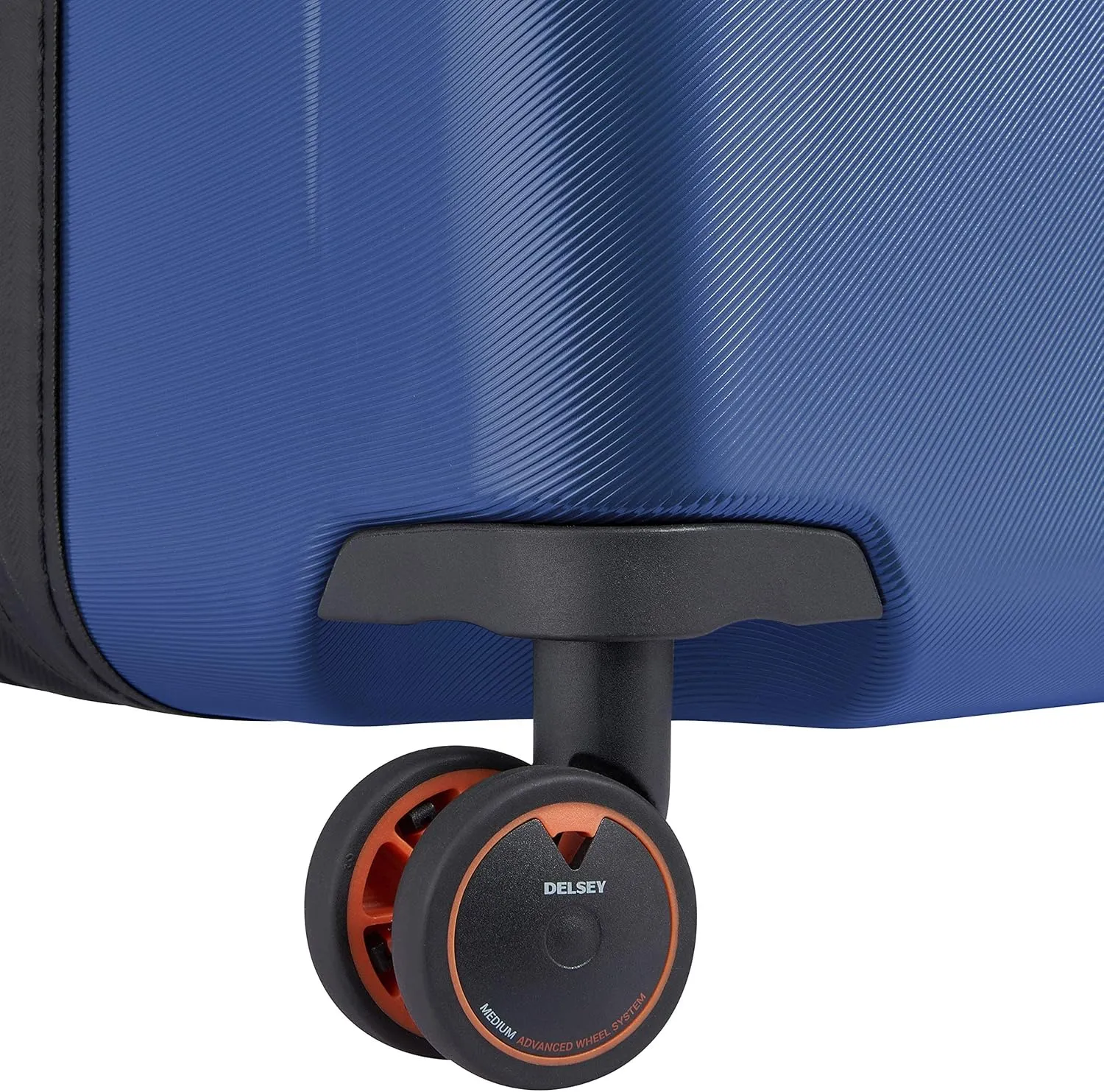 DELSEY PARIS Cactus Hardside Luggage with Spinner Wheels, Navy, Carry-On 19 Inch