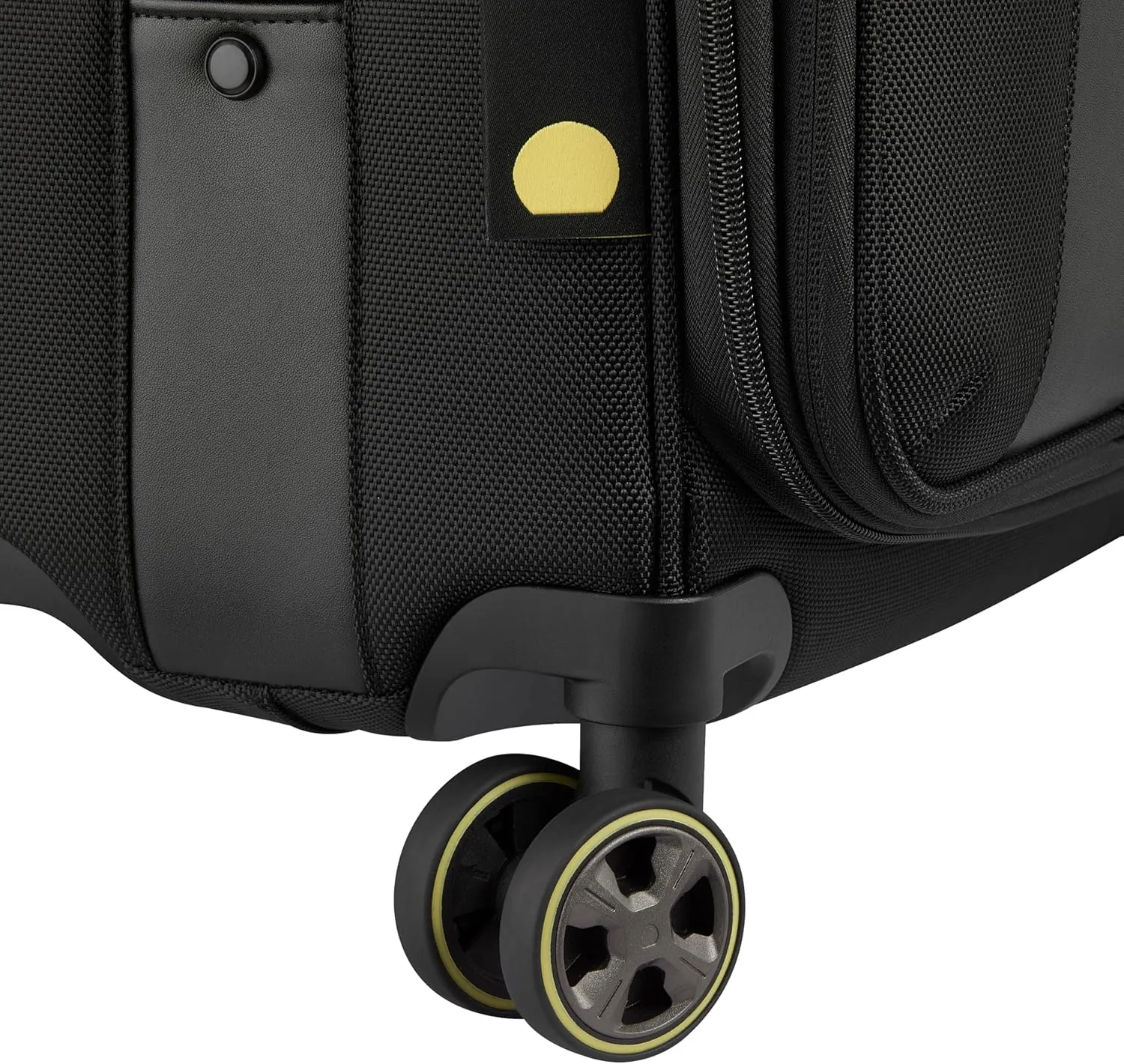 DELSEY Paris Wagram Softside Expandable Luggage with Spinner Wheels, Black, Carry On 20 Inch