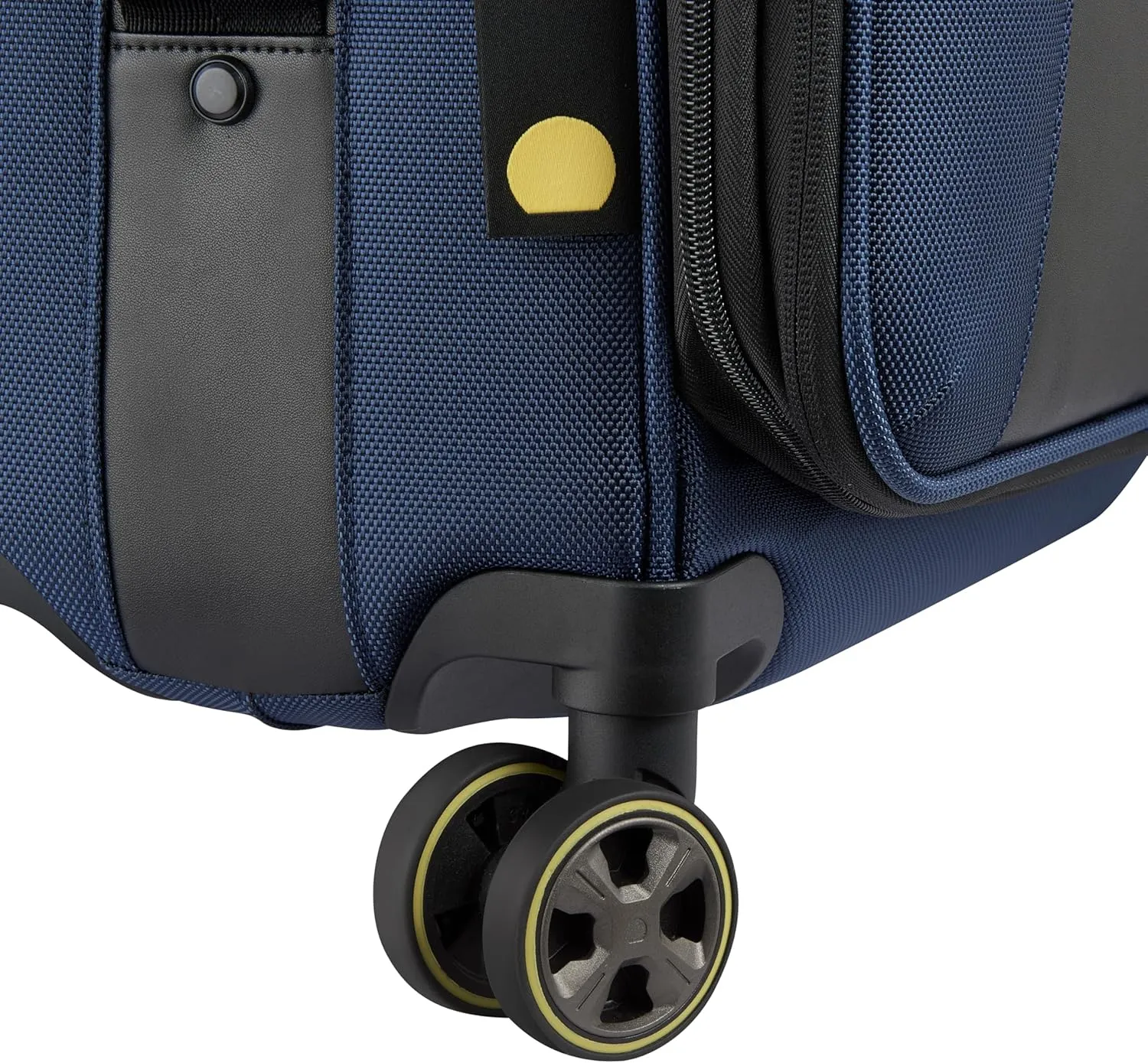 DELSEY Paris Wagram Softside Expandable Luggage with Spinner Wheels, Navy, Carry On 20 Inch
