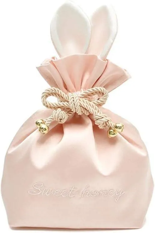 Drawstring Makeup Bags,Make Up Bag,Lazy Cosmetic Bag Portable Large Travel Toiletry Bag Pouch Lazy Quick Drawstring Make Up Bag Pouch Storage Organiser for Women Girls