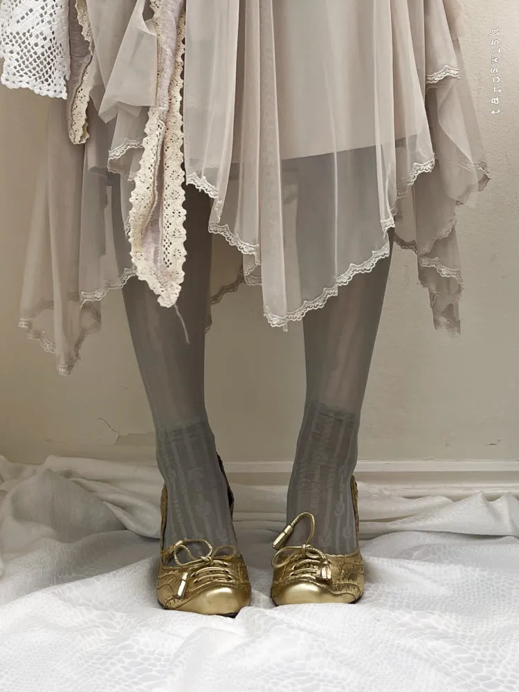   eu38 lace up gold heels