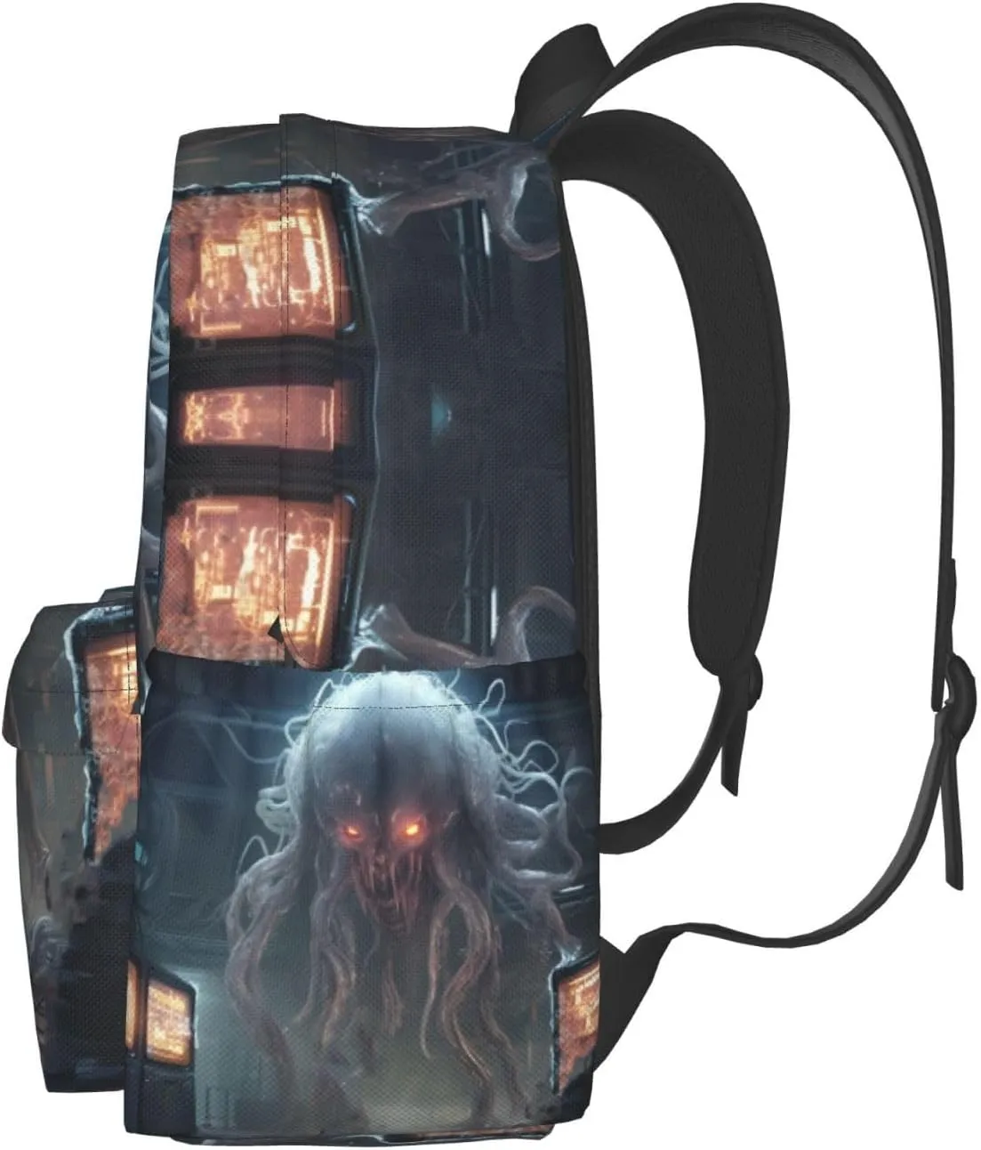 Fantasy Unisex Backpack Daypack With Adjustable Padded Straps Big Capacity Travel Laptop Backpacks, Black5