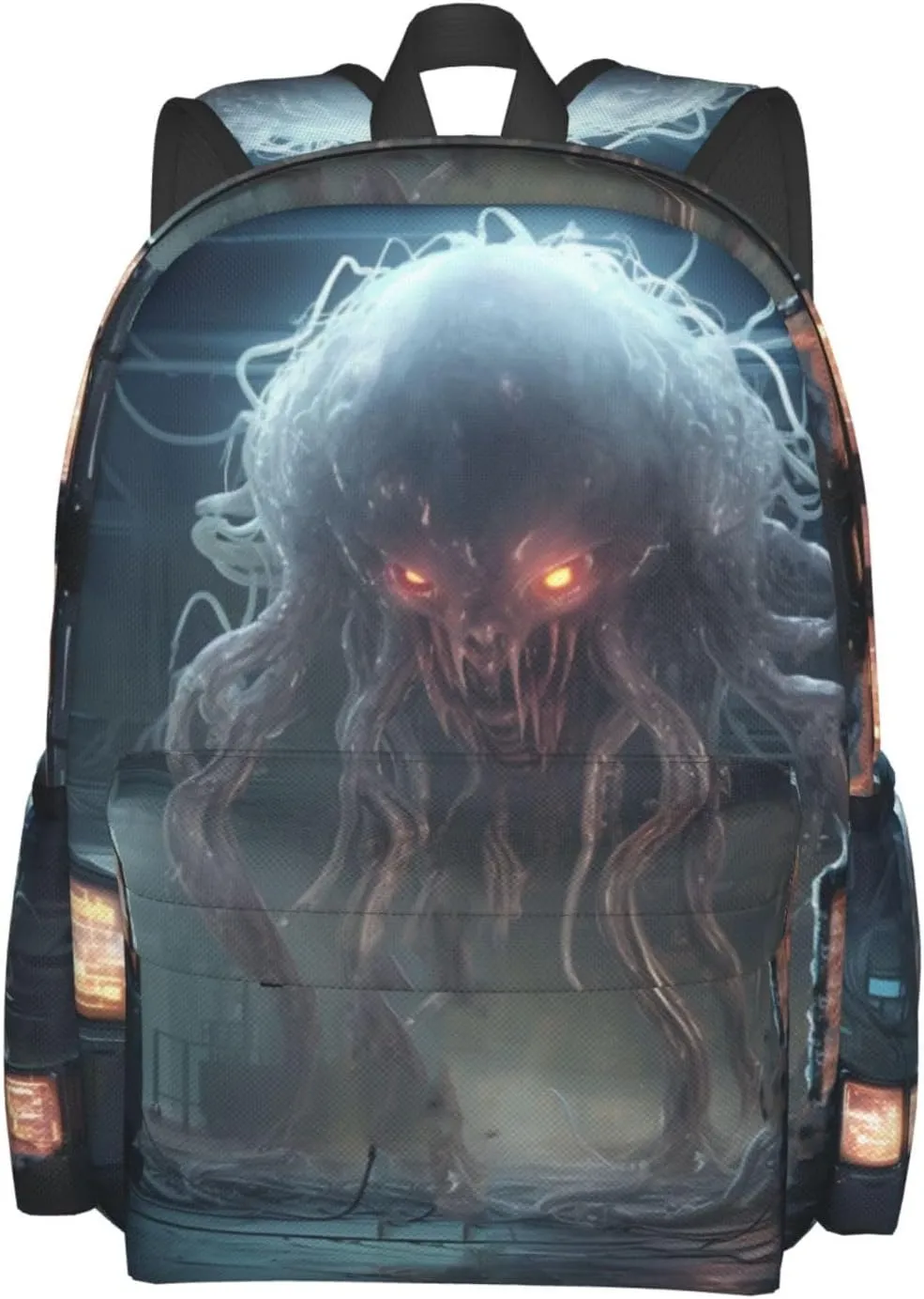 Fantasy Unisex Backpack Daypack With Adjustable Padded Straps Big Capacity Travel Laptop Backpacks, Black5