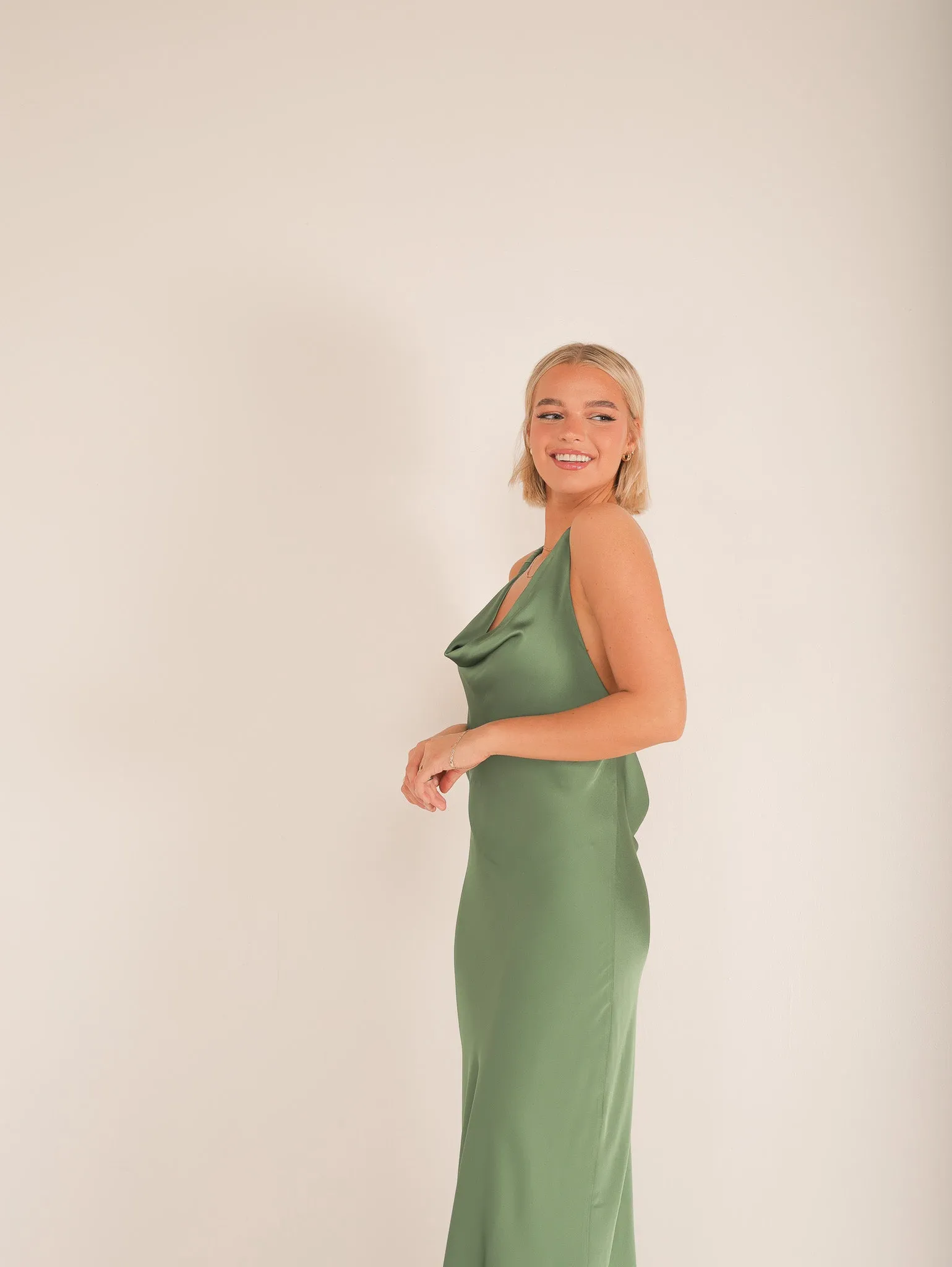 Francine Satin Dress