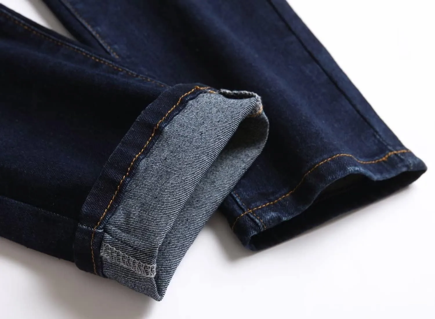 HENGAO Boy's Distressed Ripped Skinny Jeans
