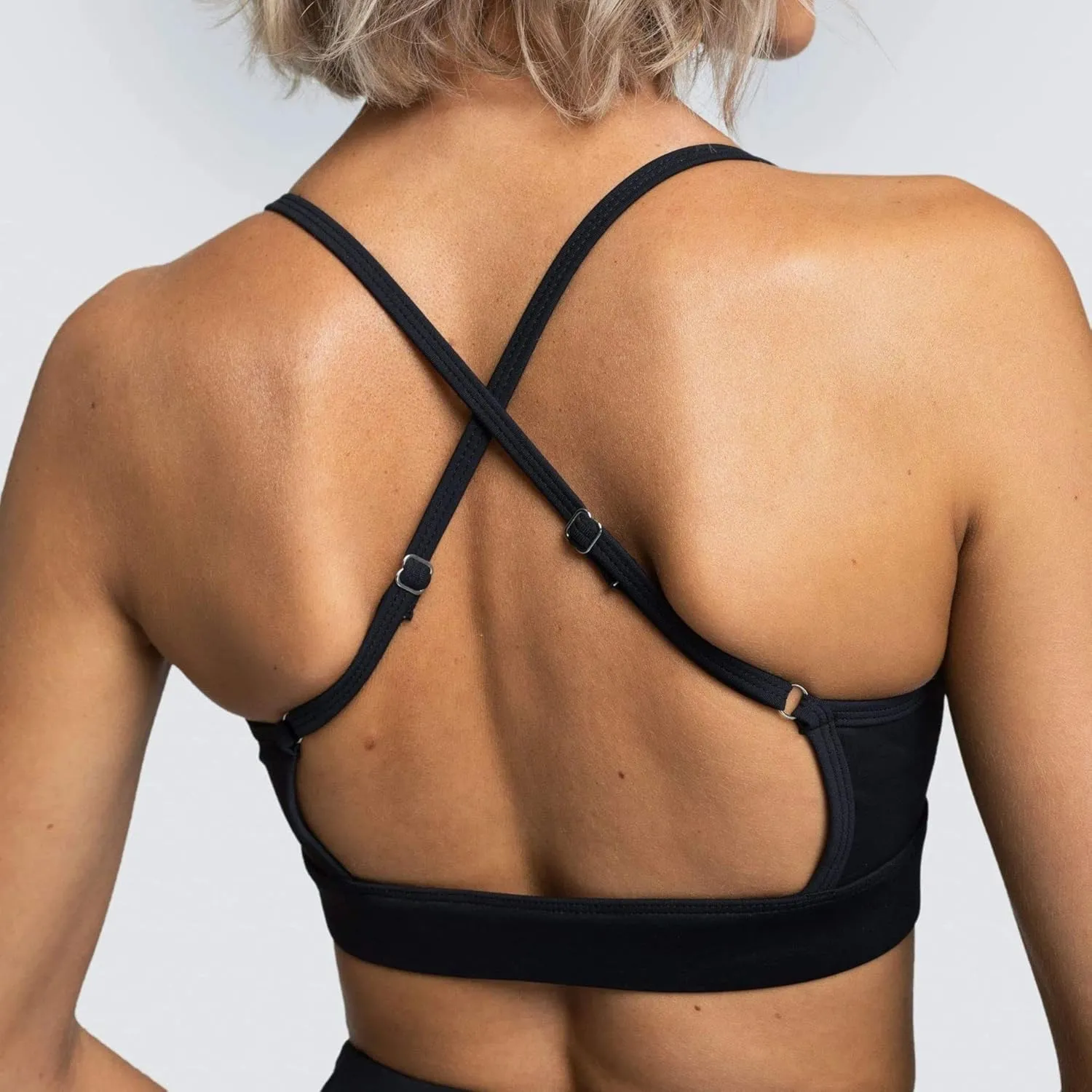 IMEKIS Women's Workout Sets 2 Piece Yoga Outfit High Waisted Biker Shorts Leggings Sports Bra Gym Fitness Clothes Tracksuit