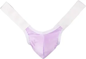 JEShifangjiusu Men'S Sexy T-Back Jockstrap Panties Ice Silk Briefs Low Waist G-String Seductive Thong Bulge Pouch Underpants