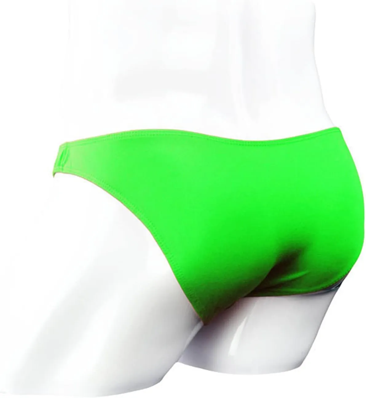 JEsilunmaMY Mens Open Front Briefs Low Waist Hollow Bikini Underwear Lingerie See Through Underpants with Metail O Ring