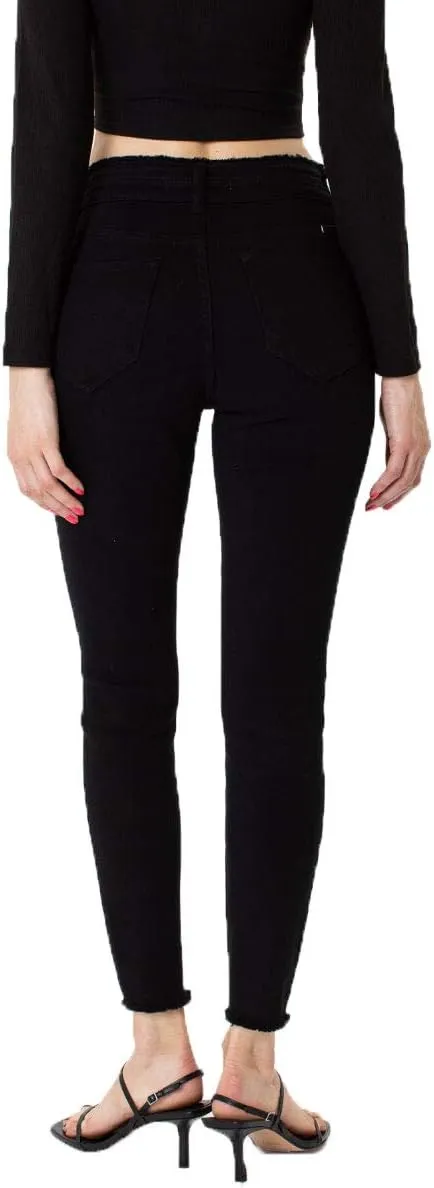 Kancan Women's High Rise Ankle Skinny Jeans - KC7317