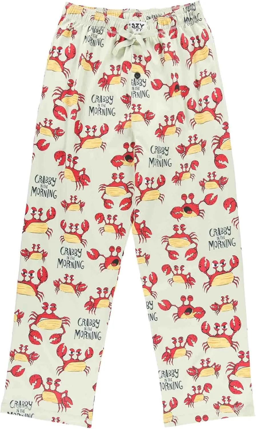 Lazy One Funny Ocean Pajama Pants For Men, Men's Separate Bottoms, Lounge Pants, Fishing PJs