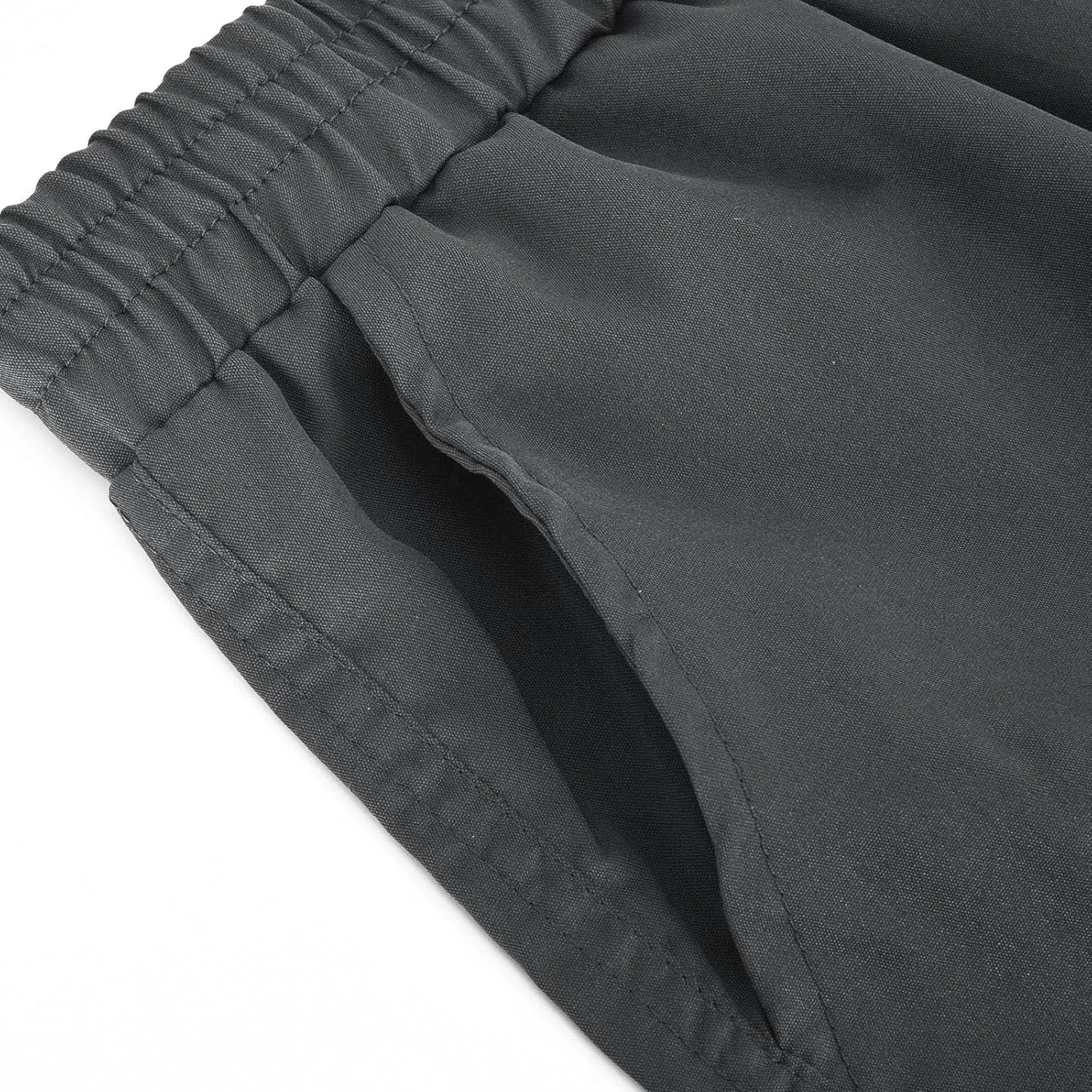 Mens Cargo Pants Casual Lightweight Elastic Waist Drawstring Tapered Pant with Pockets
