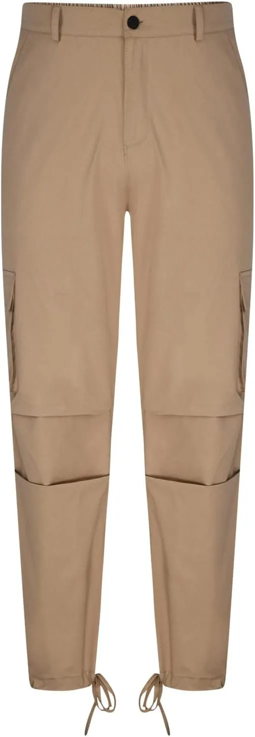 Men's Cargo Pants Slim Fit Casual Stretchy Sweatpants Active Athletic Fashion Jogger Hiking Pants Military Combat Pants