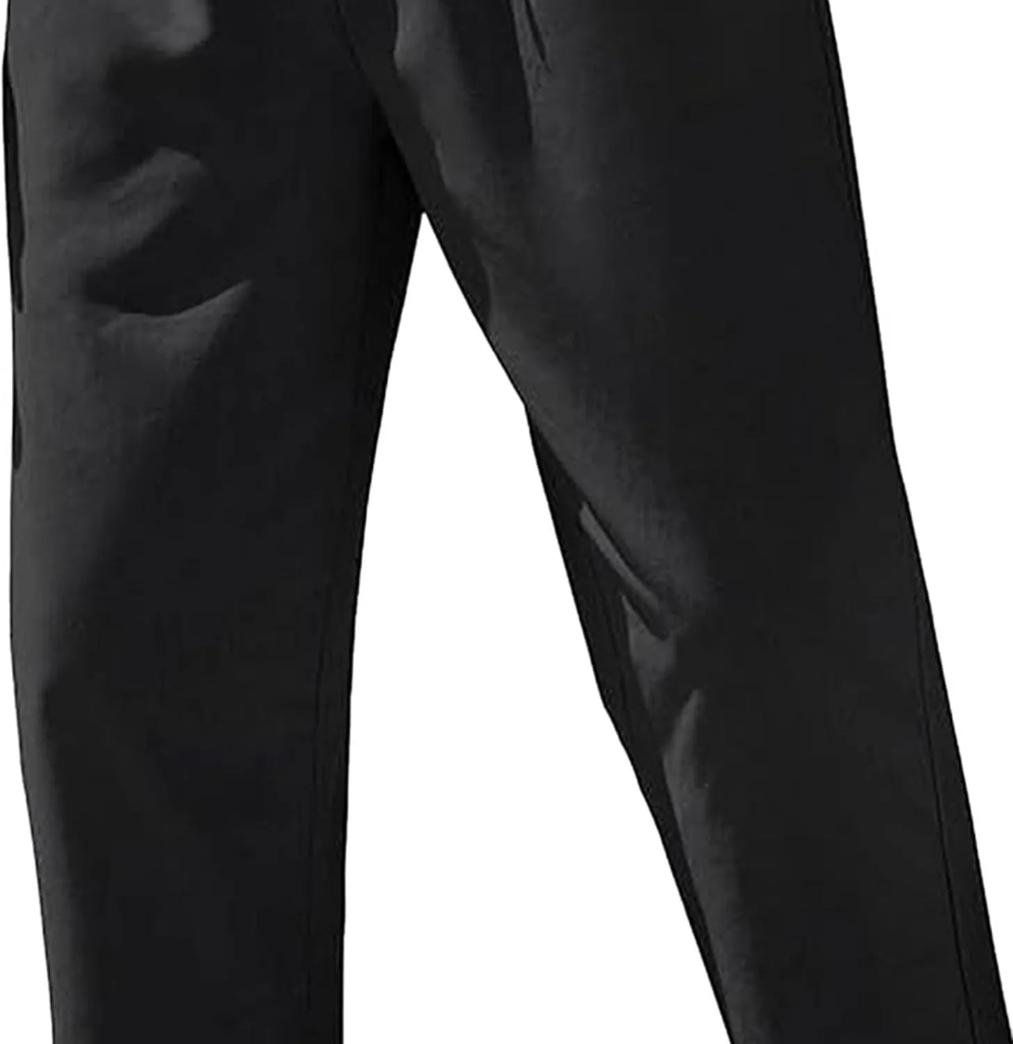 Men's Cotton Yoga Straight-Leg Slack Summer Beach Linen Pants Casual Lightweight Elastic Waist Trousers