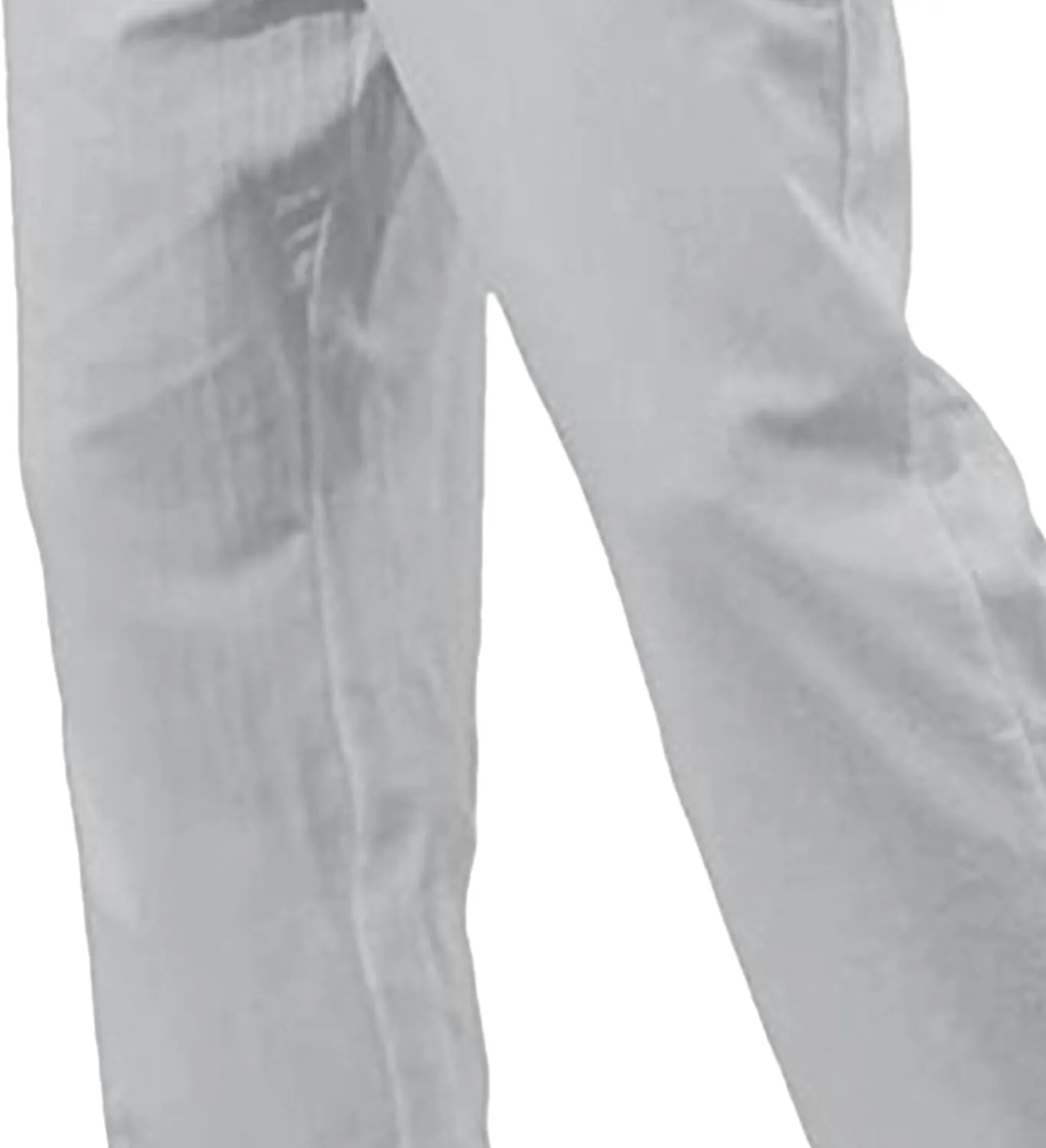 Men's Linen Casual Long Pants Loose Lightweight Yoga Beach Slack Elastic Waist Wide Straight Trousers