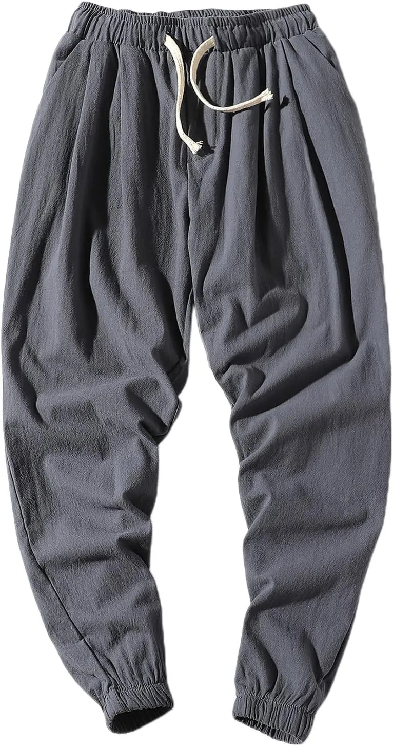Ninja Pants Harem Men Long Shorts Summer Beach Hippie Trousers Mens Boho Yoga Japanese Unisex Thai Fisherman