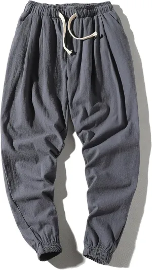 Ninja Pants Harem Men Long Shorts Summer Beach Hippie Trousers Mens Boho Yoga Japanese Unisex Thai Fisherman