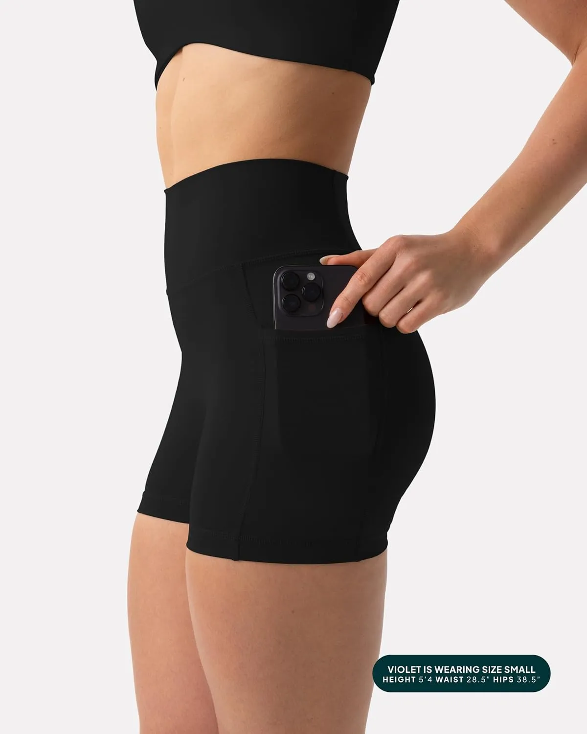 PAVOI ACTIVE Shorts with Pockets | Compressive High Waisted Butt Sculpting 4" & 6" Women's Biker Shorts | HiPerform XXS to 3X