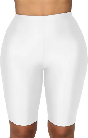 PESION Women's Active Biker Yoga Shorts, Sexy Spandex Boyshort