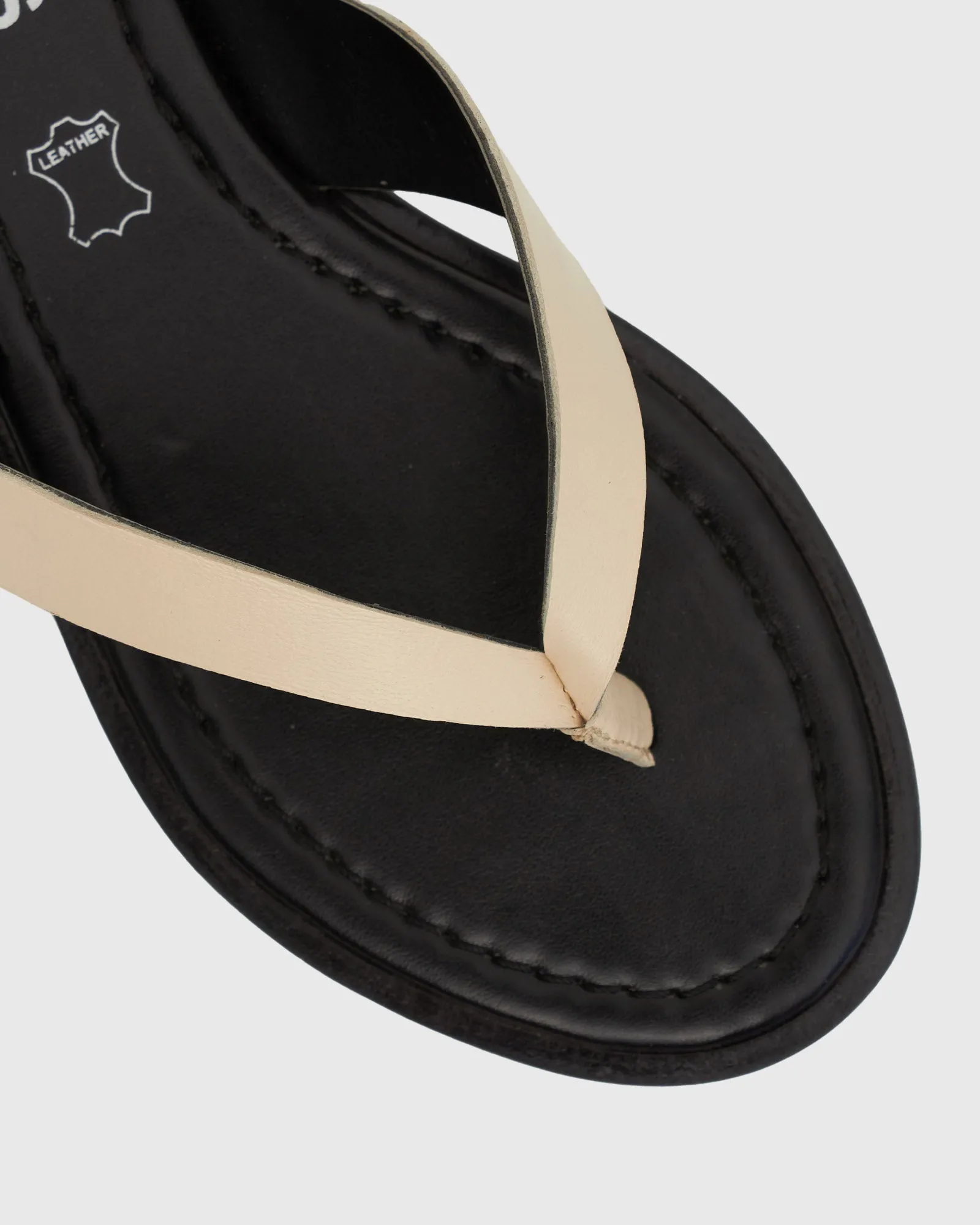 PRE-ORDER NOOSA Leather Thong Sandals