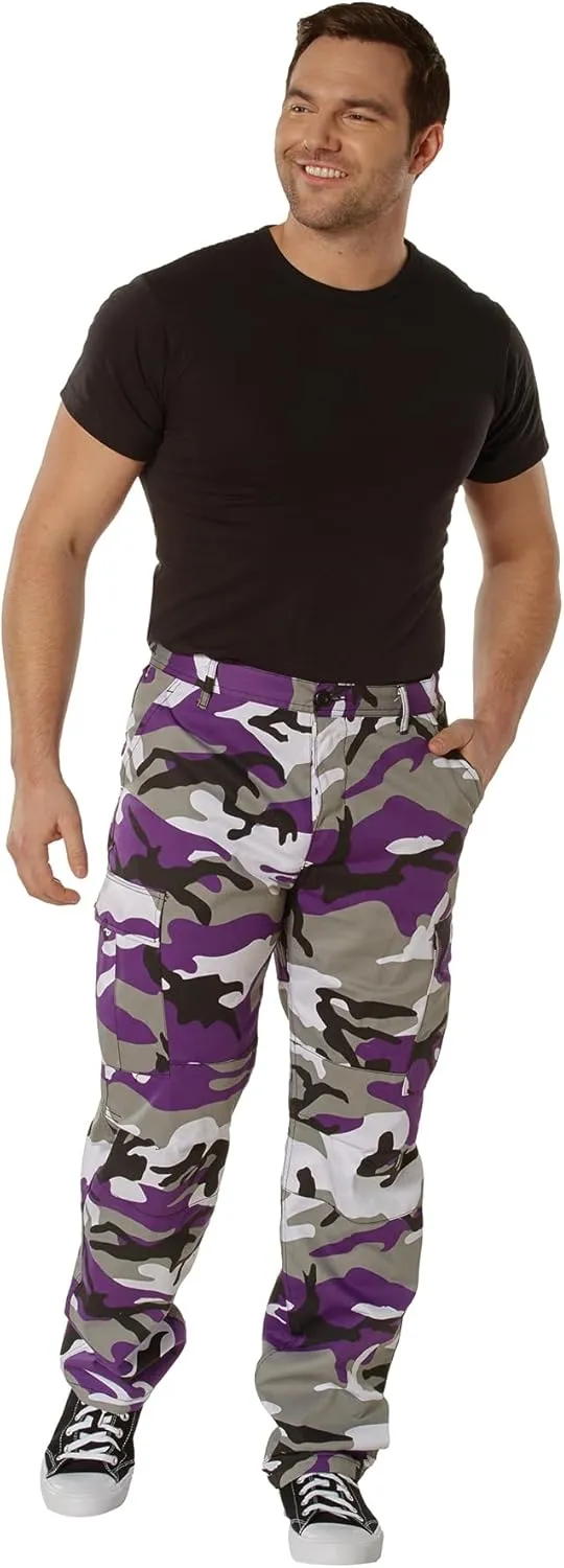 Rothco Camo Tactical BDU Pants Camo Cargo Pants