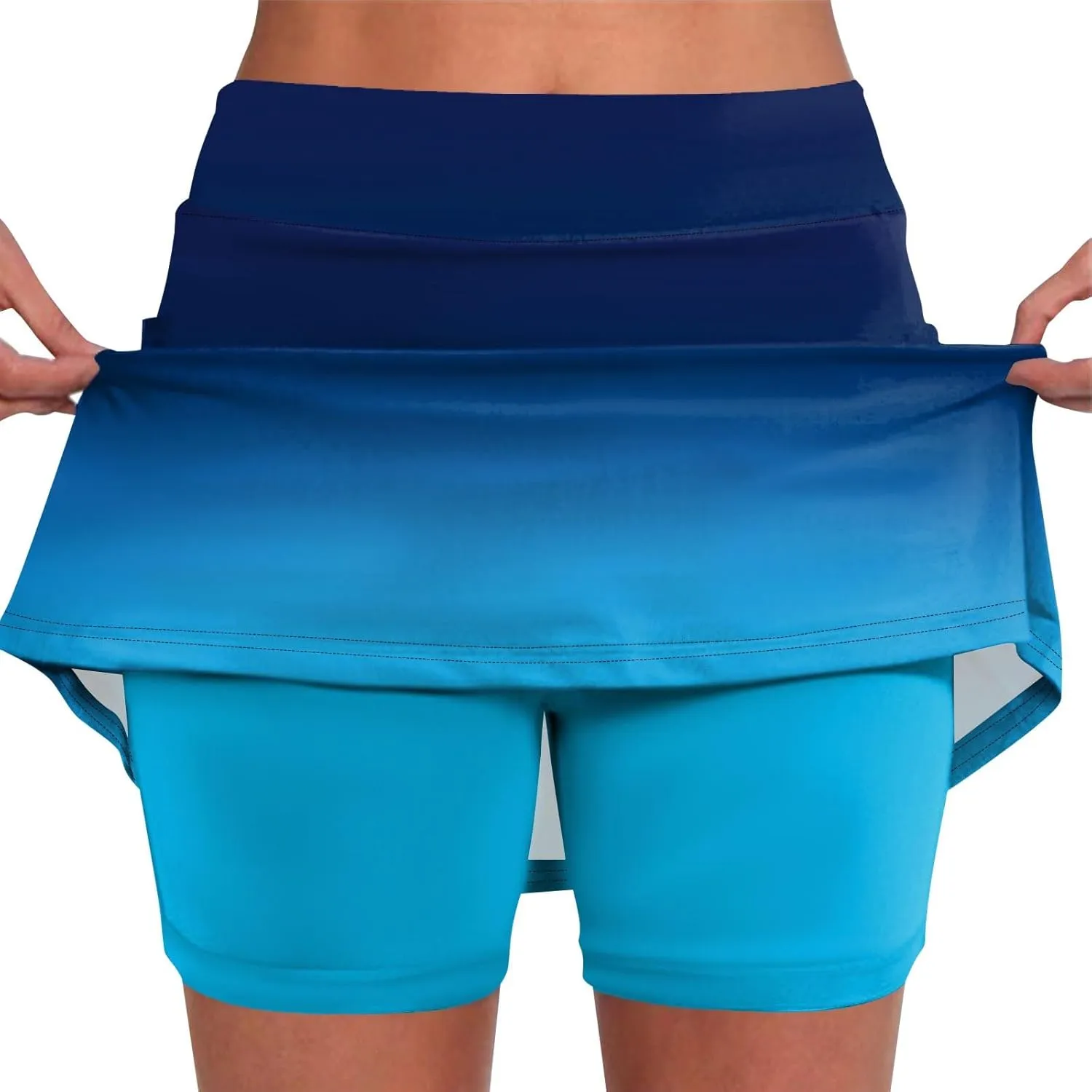 Skorts for Women with Pockets Tennis Golf High Waisted Skirts Tummy Control Plus Size Skirt Athletic Sports Skort