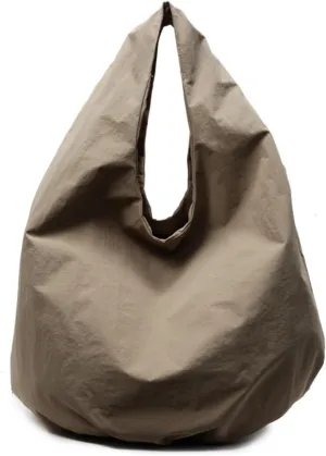 Slouchy Nylon Tote Bag Women 2025 Gym Sporty Shoulder Handbag Everyday Sling Unstructured Hobo Purse Casual Work