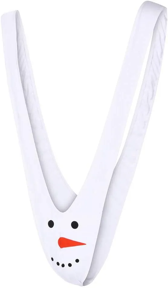 Suspender Briefs Men's Thong Design Pocket Plus Size Leather Lingerie for Women 4X