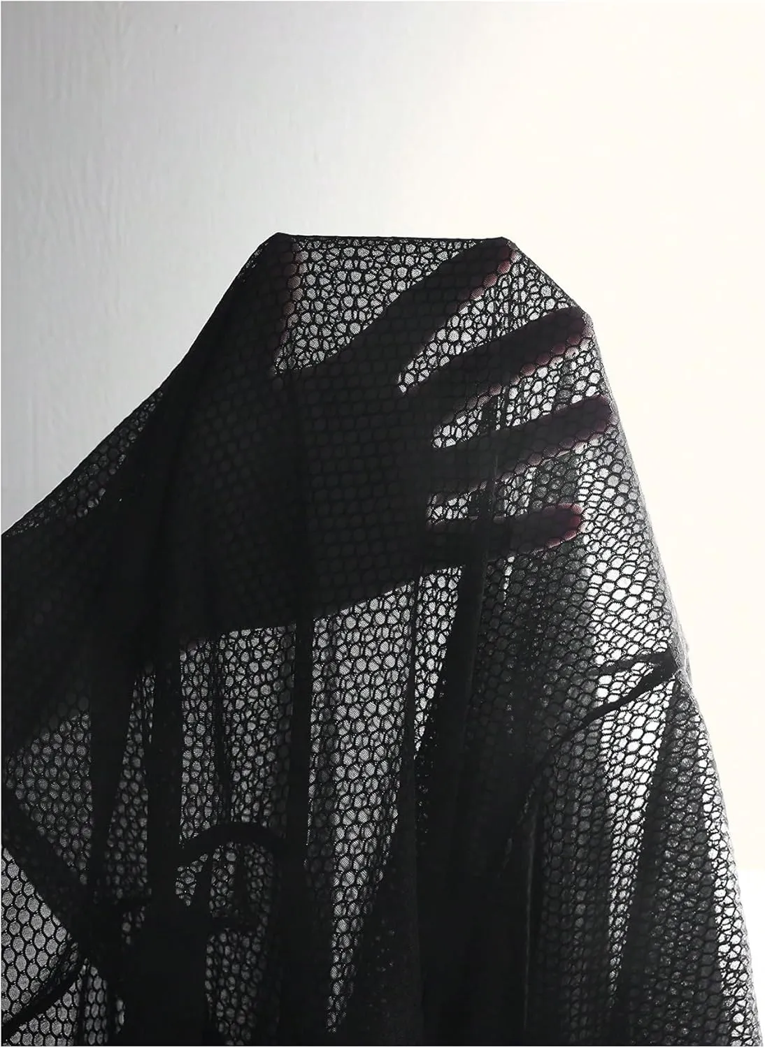 SweatyRocks Women's Short Sleeve Fishnet Hoodies Hollow Out Sports Workout Tops