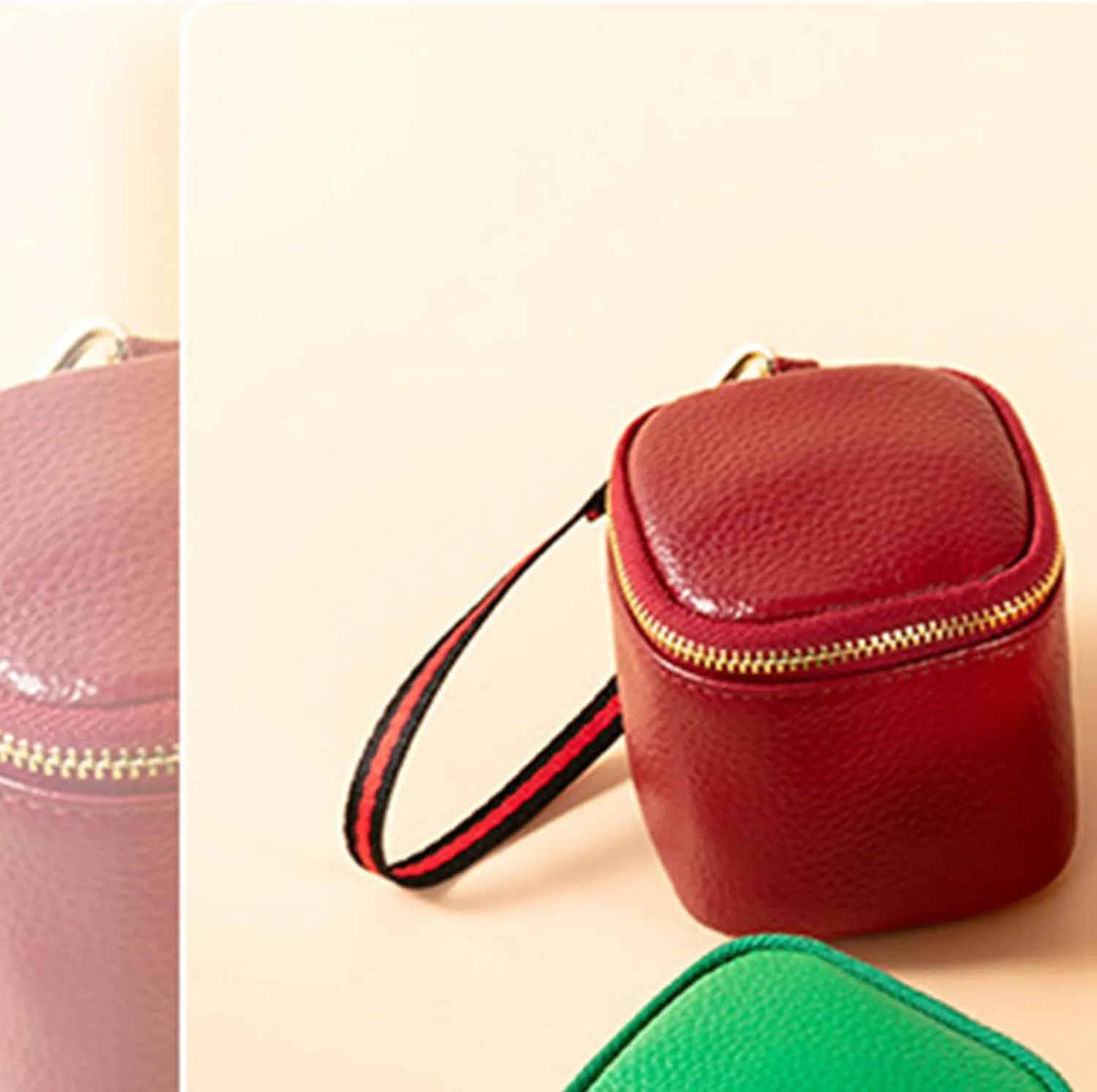 Travel Makeup Bag, Portable Makeup Bag, Mini Makeup Bag, Used For Jewelry, Lipstick, Makeup Box, And Small Item Storage (claret)