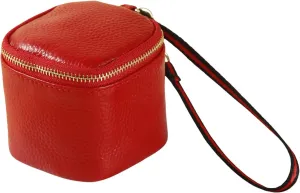 Travel Makeup Bag, Portable Makeup Bag, Mini Makeup Bag, Used For Jewelry, Lipstick, Makeup Box, And Small Item Storage (red)