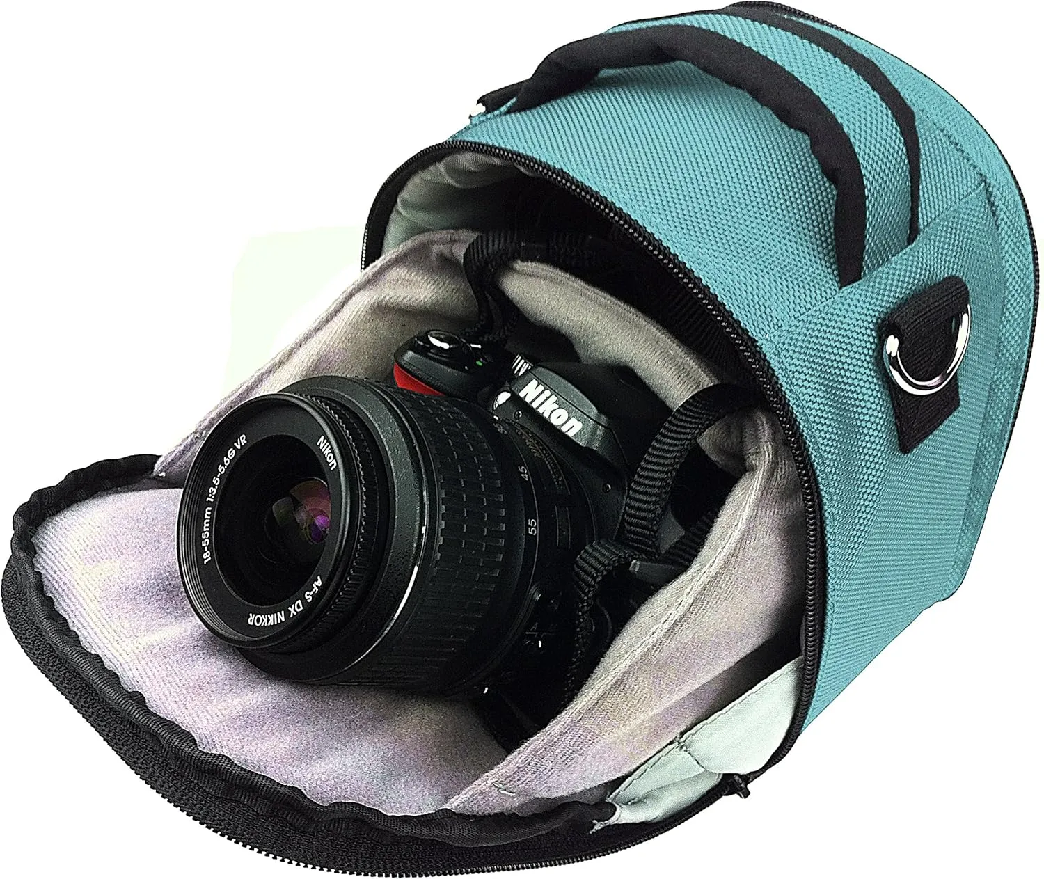 VanGoddy Laurel Sky Blue Carrying Case Bag for Nikon CoolPix Series Compact to Advanced Digital Cameras