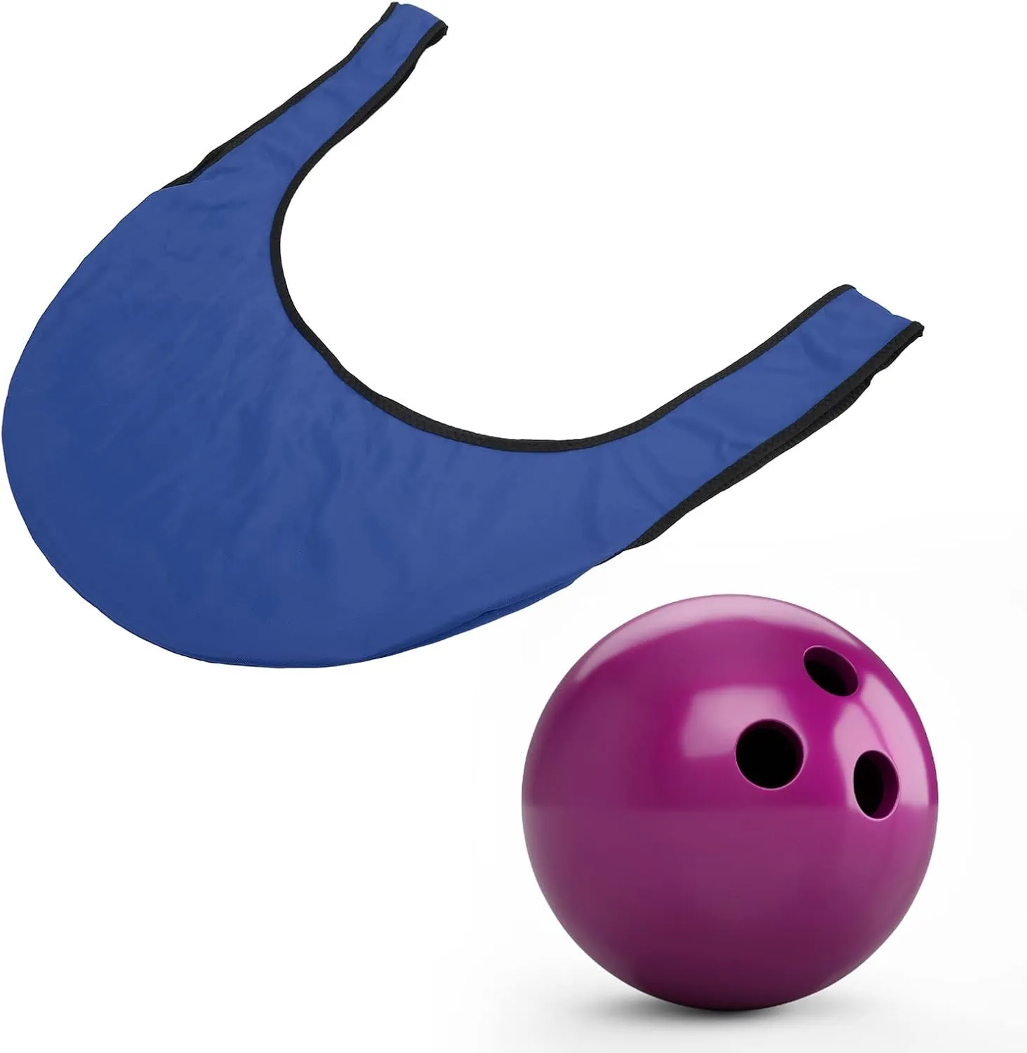 VINGVO Bowling Seesaw Bag, Twill Lining Handle Design, Bowling Ball Seesaw Holder, Protection Effect, 60cm Length, Outdoor Sports Polyester Material