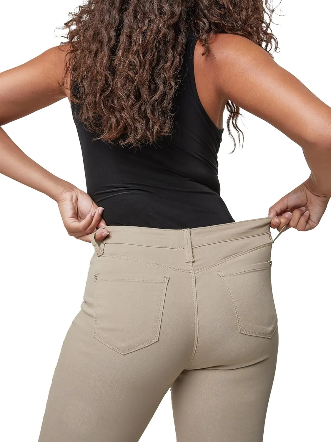 YMI Women's Hyperstretch Midrise Skinny